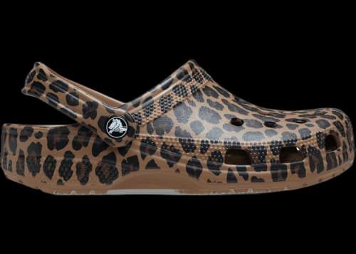 Crocs Classic Animal Clog Leopard Sepia (Women's)