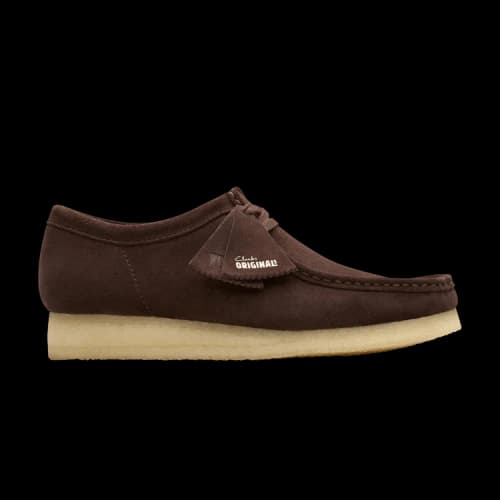Clarks Wallabee 'Dark Brown Suede'