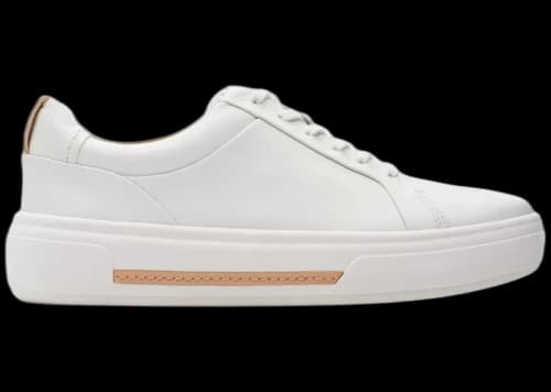 Clarks Hollyhock Walk Off White Leather (Women's)