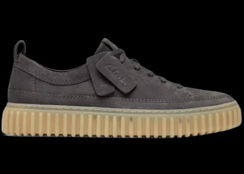 Clarks Torhill Lace Dark Grey Nubuck