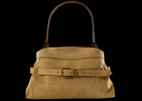Marc Jacobs The Satchel Suede Dakota Sahara