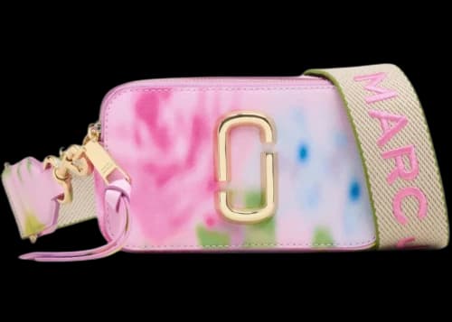 Marc Jacobs The Snapshot Blurred Floral Snapshot Ribbon Pin