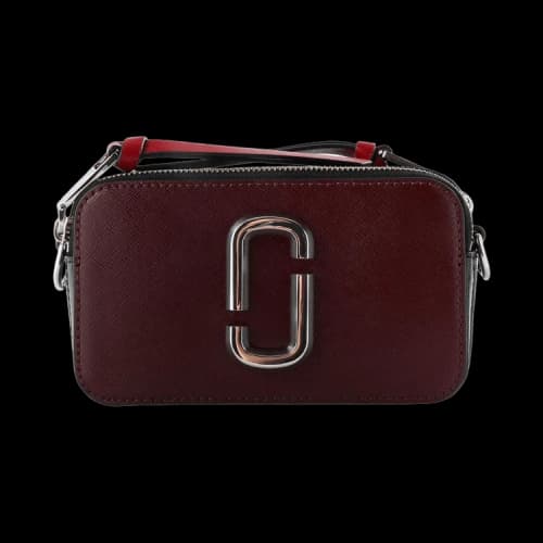 Marc Jacobs The Snapshot Cb Chain Snapshot Bag Oxblood Mu