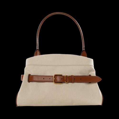 Marc Jacobs The Satchel Canvas Bag Beige/Arga