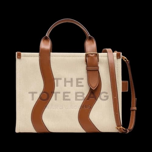 Marc Jacobs The Tote Canvas Leather Dakota Beige/Arga