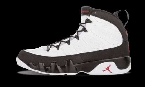 Jordan 9 Retro White Black Red (2010)