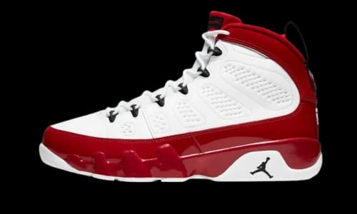 Jordan 9 Retro White Gym Red