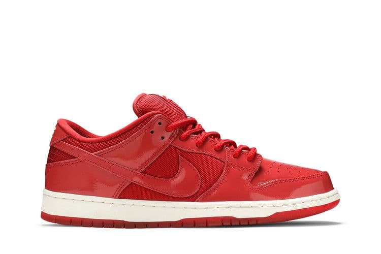 Nike SB Dunk Low Red Patent Leather