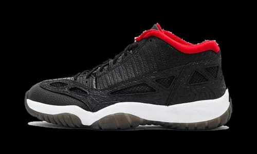 Jordan 11 Retro Low IE Black Varsity Red (2011)
