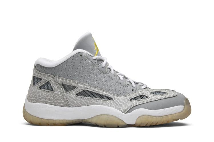 Jordan 11 Retro Low IE Silver Zest