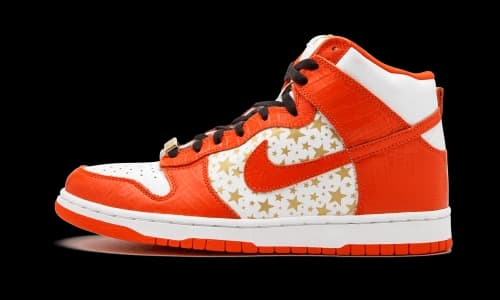 Nike Dunk High Pro SB Supreme Orange Stars