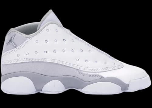Jordan 13 Retro Low Pure Platinum (GS)