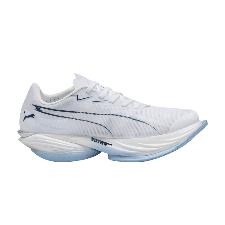 Puma Fast-R Nitro Elite 3 White Chambray Blue