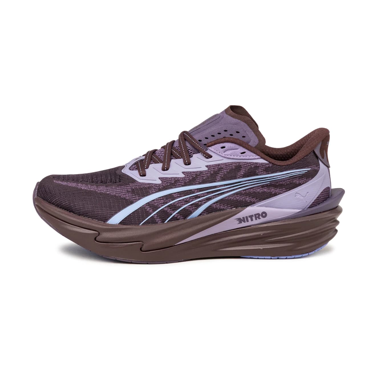 Puma Deviate Nitro 4 Road 'Chocolate Brown Purple Charcoal'