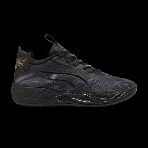 Puma LaMelo Ball MB.04 Lo Team Black Dark Amethyst