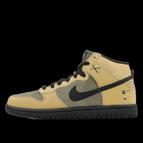 Nike SB Dunk High Chrome Ball Incident