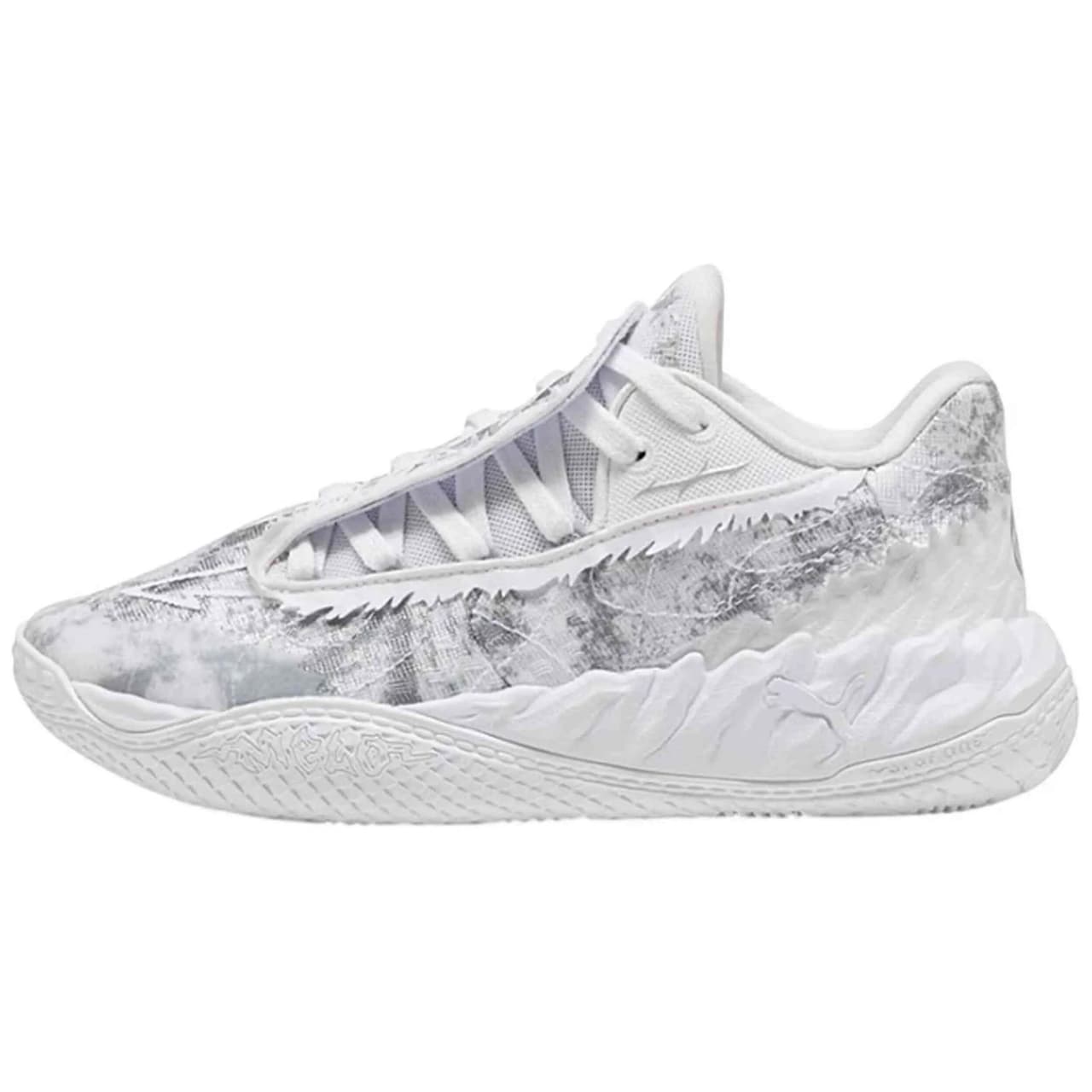 Puma MB.05 Lo Team Big Kid 'White Gray Echo'