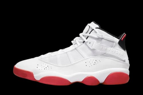 Jordan 6 Rings White University Red Black