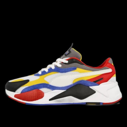 Puma RS-X3 Puzzle White Yellow