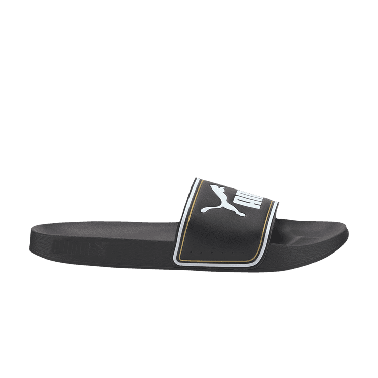 Puma Leadcat FTR Slide Black Team Gold White