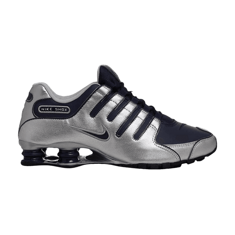 Nike Shox NZ Midnight Navy Metallic Silver