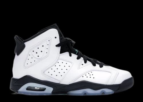 Jordan 6 Retro White Jade Black (GS)