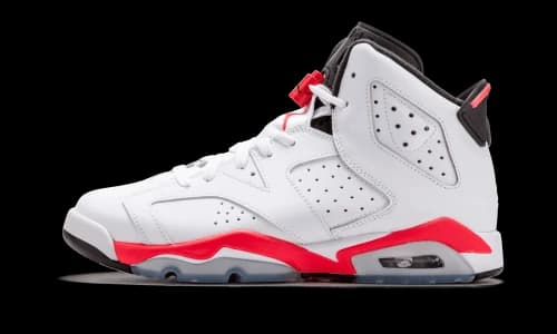 Jordan 6 Retro Infrared White (2014) (GS)