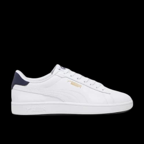 Puma Smash 3.0 L White Navy Heel Gold