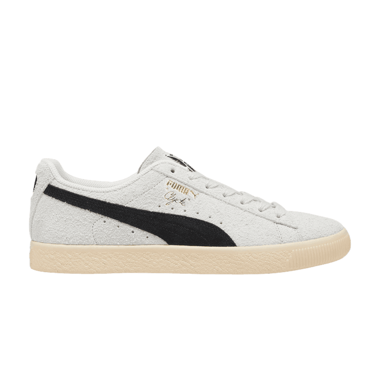 Puma Clyde Hairy Suede Sedate Grey