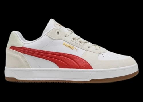 Puma Caven 2.0 Lux SD Vapourous Grey Red Fire