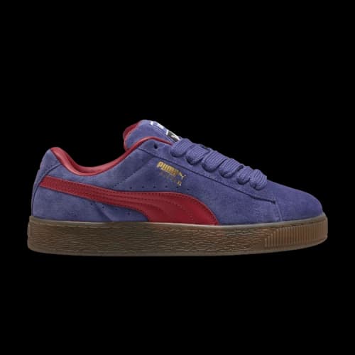 Puma Suede XL Blue Crystal Dark Crimson Chocolate
