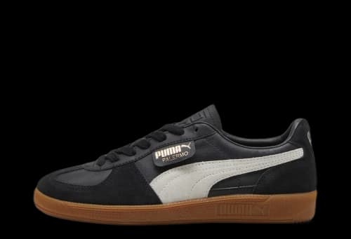 Puma Palermo Leather Black Feather Grey Gum
