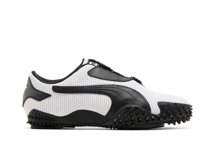 Puma Mostro Perforated Leather White Black