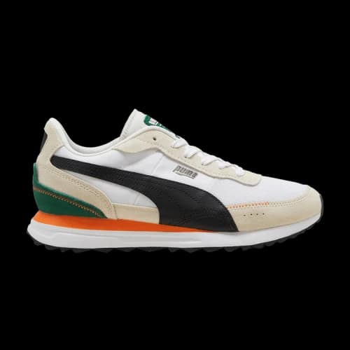 Puma Road Rider SD Warm White Orange Green