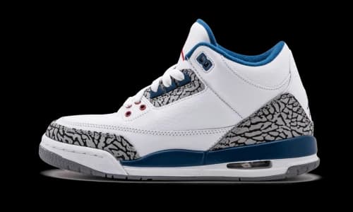 Jordan 3 Retro True Blue (2011) (GS)