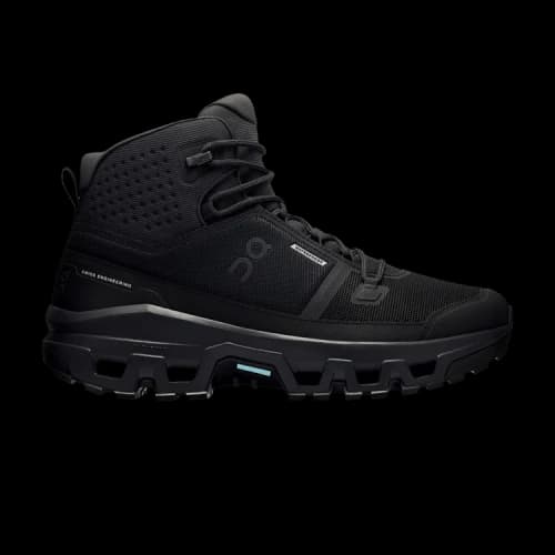 On Running Cloudrock Waterproof Triple Black