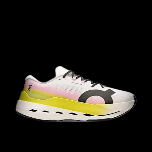 On Running Cloudboom Max Lime Raspberry