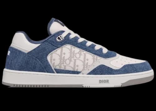 Dior B27 Low White Blue Denim