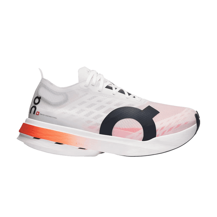 On Running Cloudboom Strike White Black Orange (Women's)
