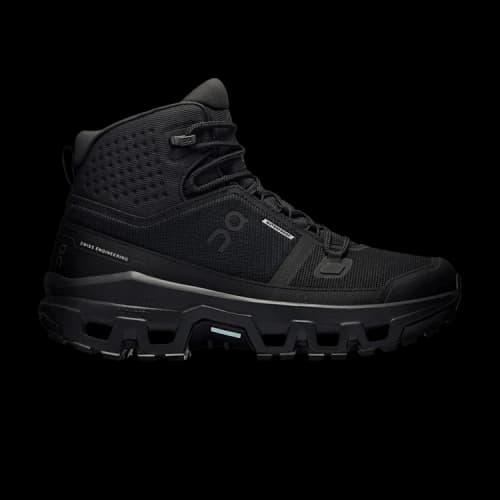 On Running Cloudrock Mid Waterproof Black (Women's)