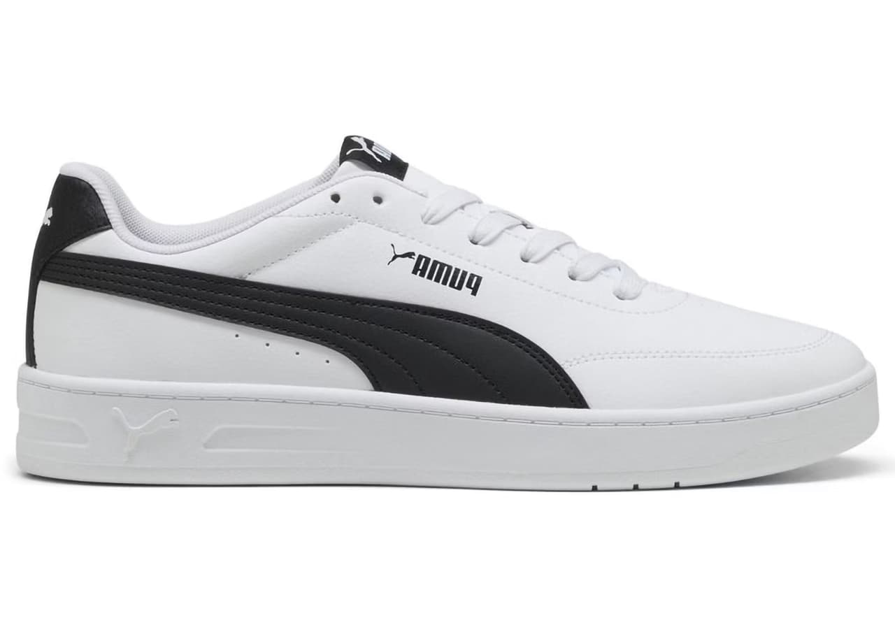 Puma Court Classic Clean White Black