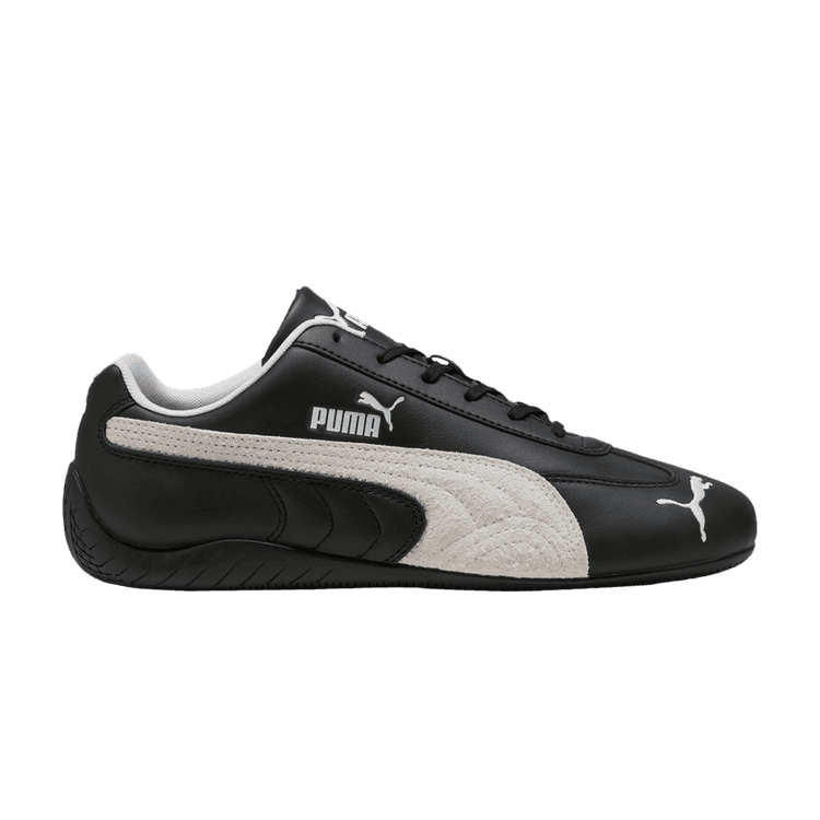 Puma Speedcat Leather Black White Suede Formstrip