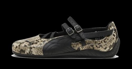 Puma Speedcat Ballet Snakeskin Black Vapor Grey (Women's)