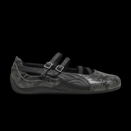 Puma Speedcat Ballet Snakeskin Cool Dark Gray Black (Women's)