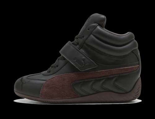 Puma Speedcat Wedge Black Chocolate Brown (Women's)