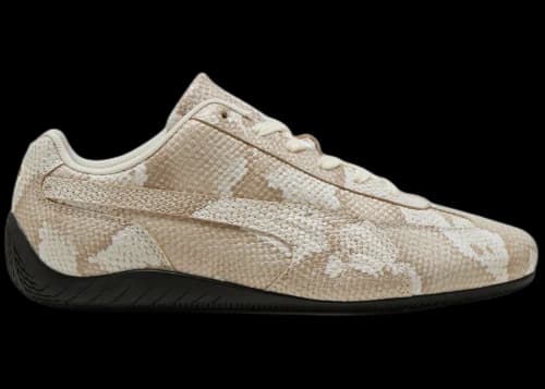 Puma Speedcat Snake Print Silver Fog Vapor Gray