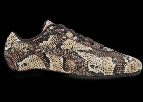 Puma Speedcat Snake Print Bitter Chocolate Toasted Almond