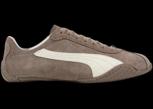 Puma K-Street Suede Totally Taupe Warm White