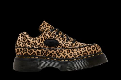 Dr. Martens Buzz 5 Eye Light Tan Mini Leopard