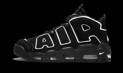 Nike Air More Uptempo Black White (GS)